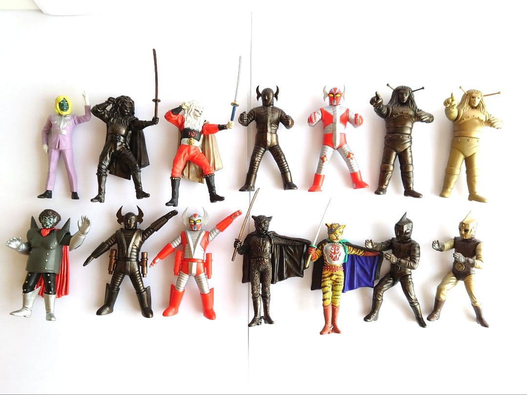 超人ヒーロー伝説　KONAMI フィギュア　12体　シークレットフィギュア2体