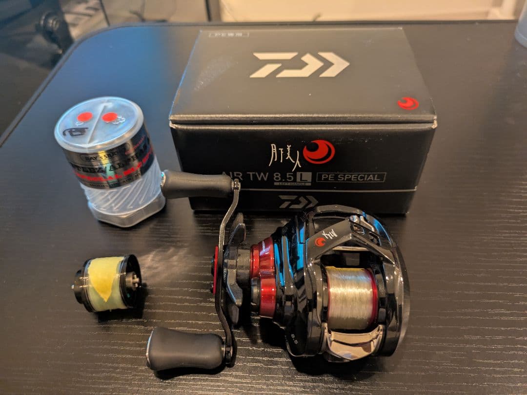 ダイワ 月下美人 AIR TW 8.5L レイズスタジオ替えスプール付き