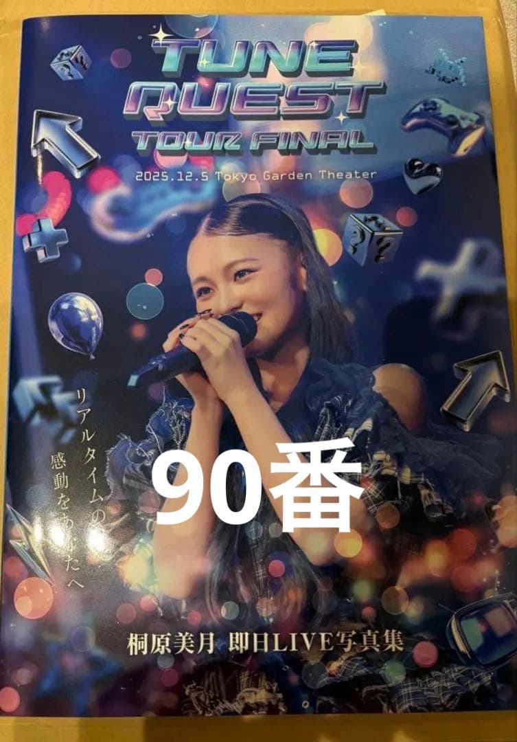 candytune 100冊限定ナンバリング　桐原美月 写真集　特典カード付