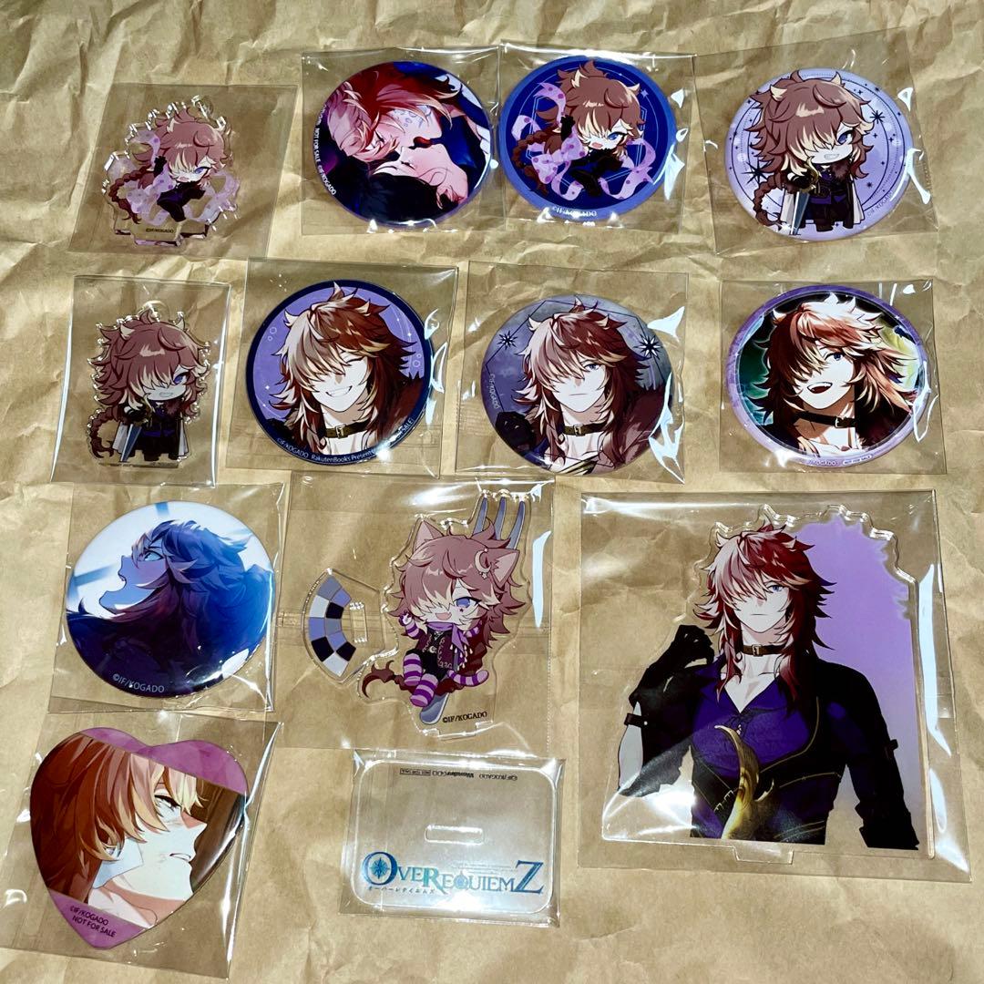 OVER REQUIEMZ オバレク　ノイル　缶バッジ　アクスタ