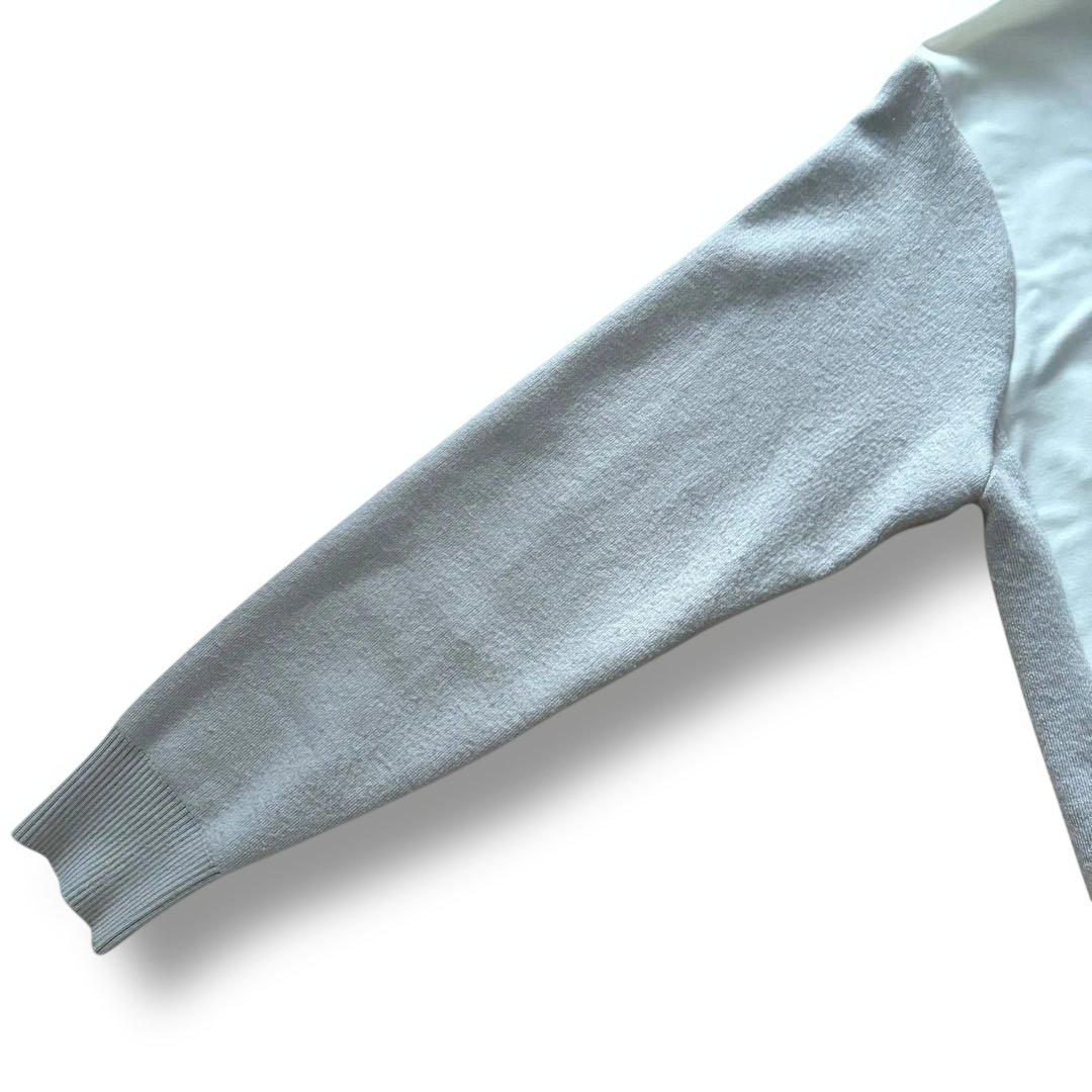 DESCENTE GOLF フルジップ ハイブリッド ストレッチ セーター M