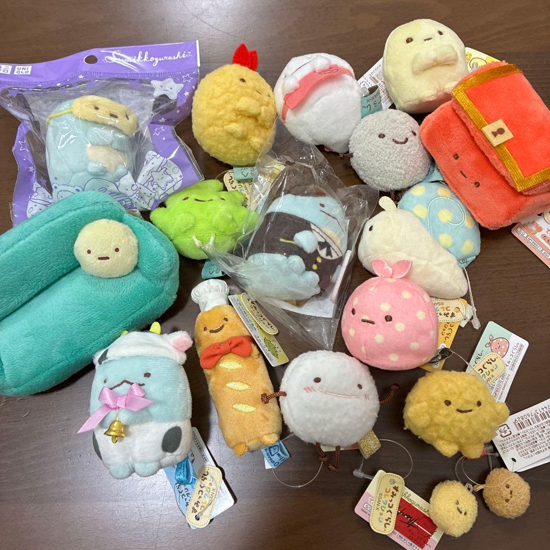 すみっコぐらし タグ付き てのりぬいぐるみ まとめ売り 限定品あり