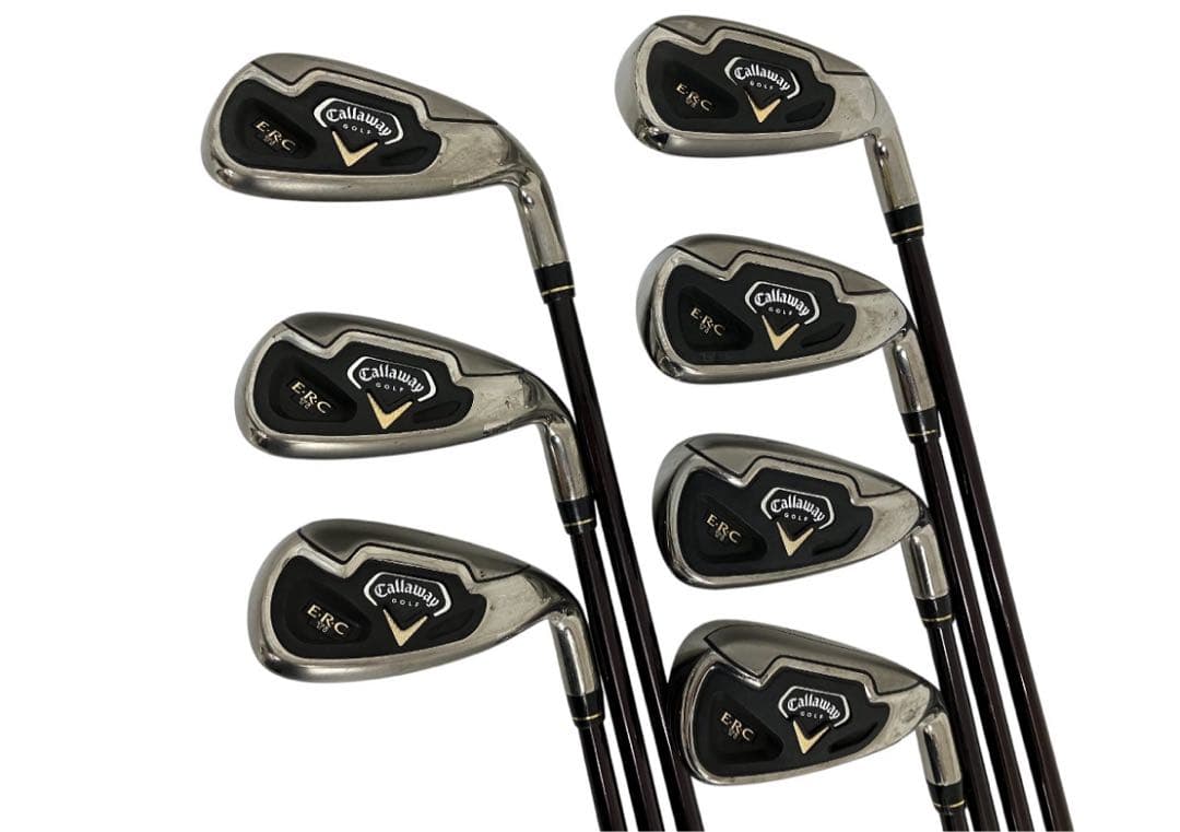 稀少！レディース！Callaway E.R.C Ti チタンアイアン 7本セット