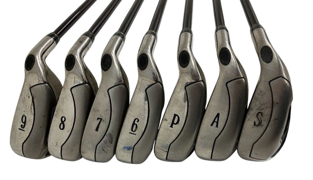 稀少！レディース！Callaway E.R.C Ti チタンアイアン 7本セット