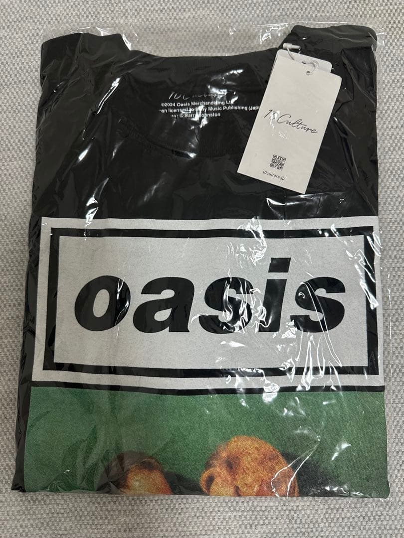 Oasis Stand By Me Tシャツ L 黒 Adam et Rope