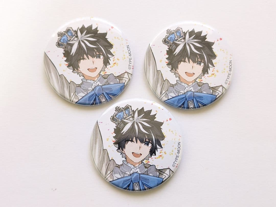 ワダアルコ展 Fate シャルルマーニュ 缶バッジ