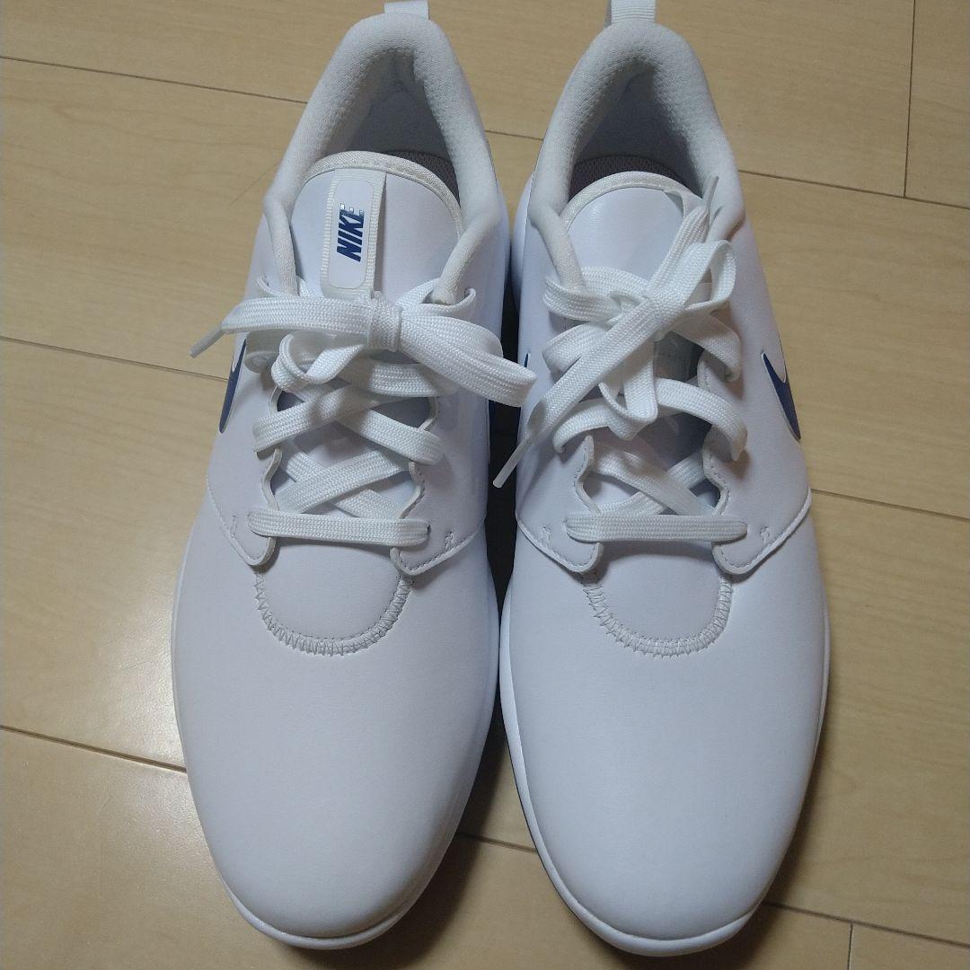 ナイキゴルフシューズ28ローシGツアーホワイトブルー