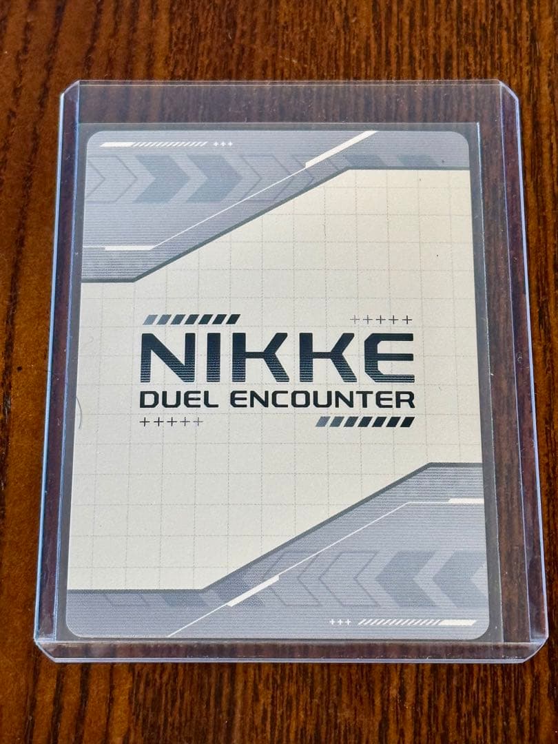 NIKKE DUEL ENCOUNTER 箔押しサインカード ブラン デュエニケ