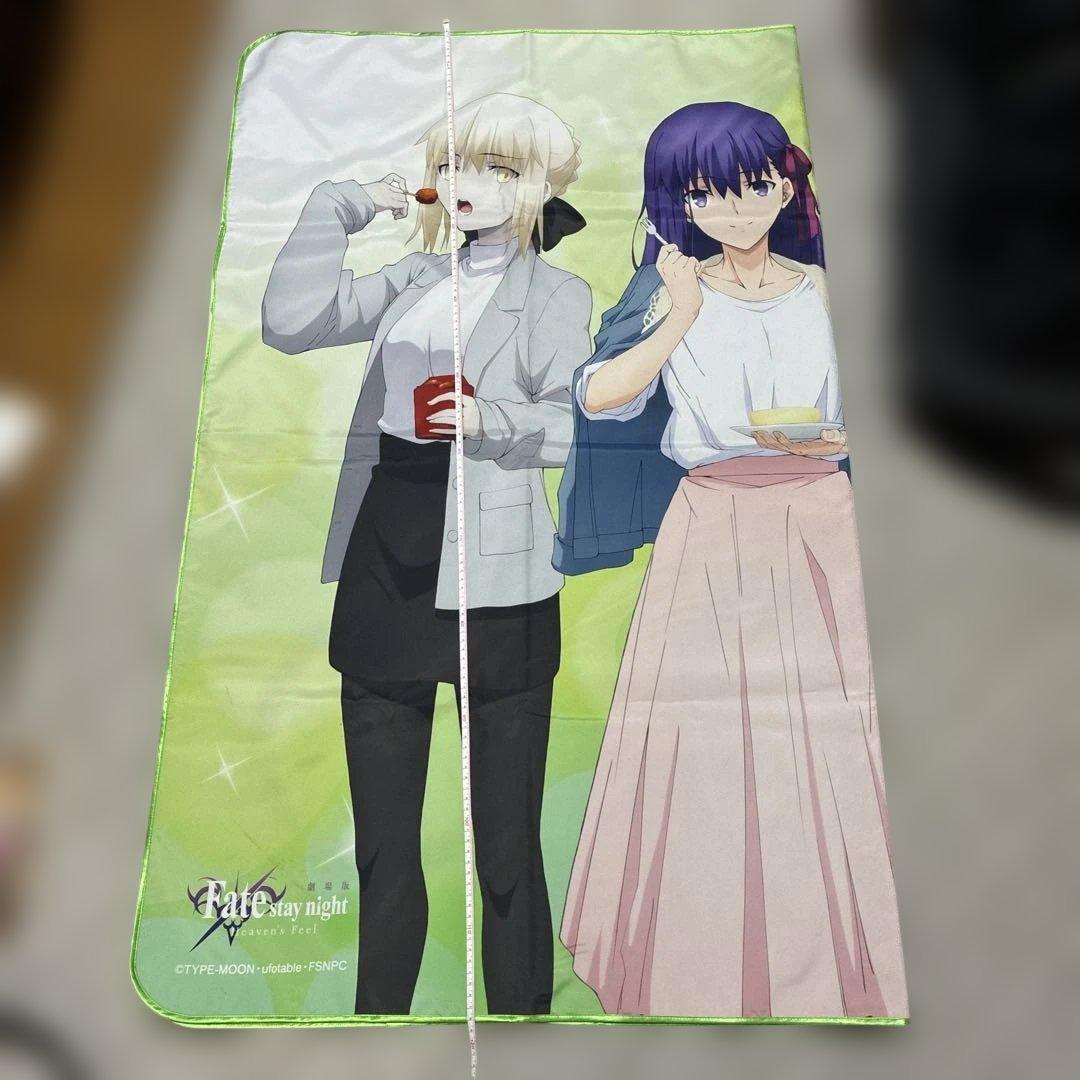レア　Fate/stay night キャラクターシート約144cmx120cm