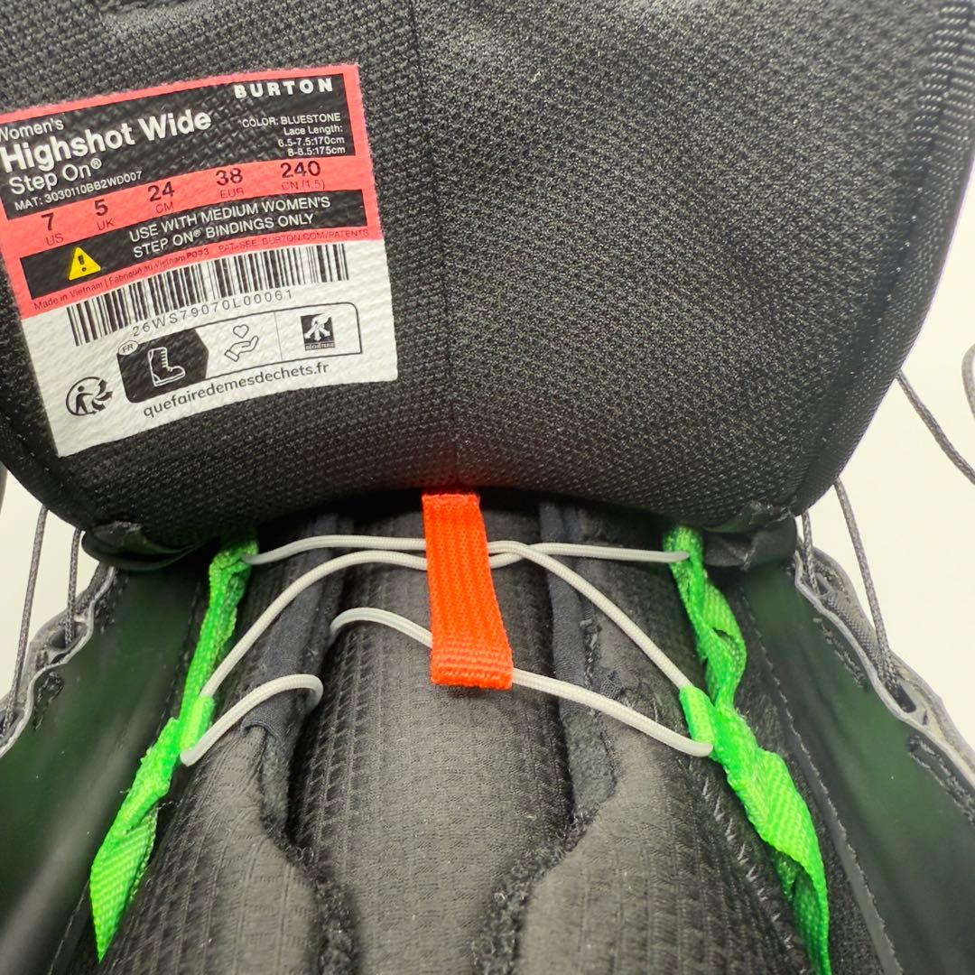 【新品BURTON STEP ON HIGH SHOT WIDE Women’s