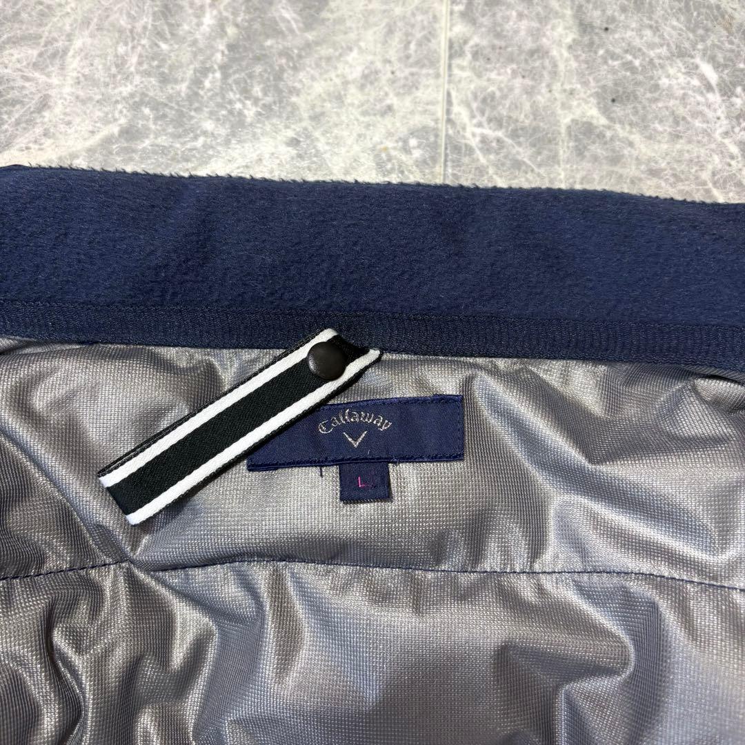 ⭐︎キャロウェイ⭐︎ レディース　ゴルフ　ダウンジャケット　長袖　ネイビー　Lサイズ