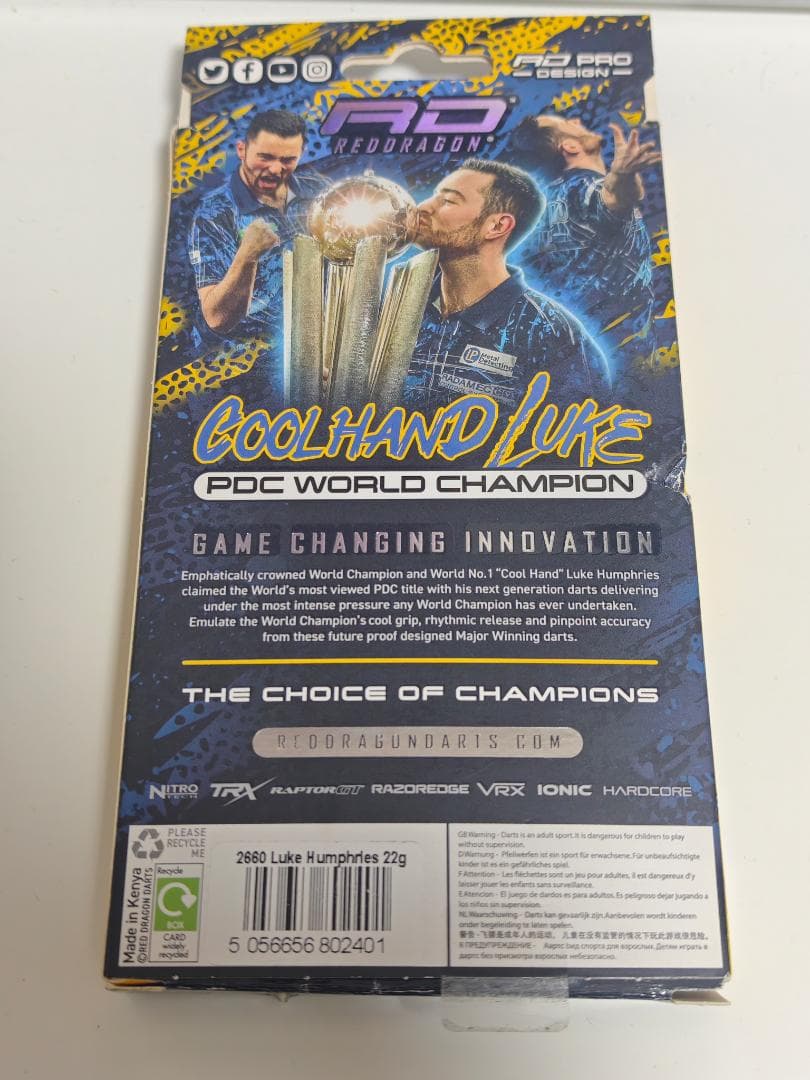 Luke Humphries TX3 Cool Blue SE (4BA加工)