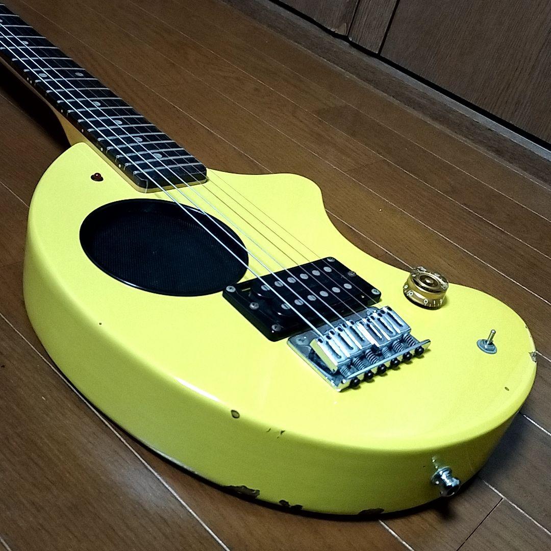 FERNANDES　ZO-3　エレキギター　イエロー　アンプ内蔵ギター