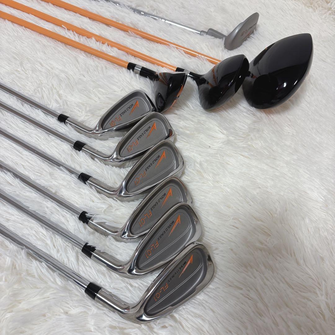 希少 美品 ワールドイーグル FL-01 V2 レディースゴルフセット 10本