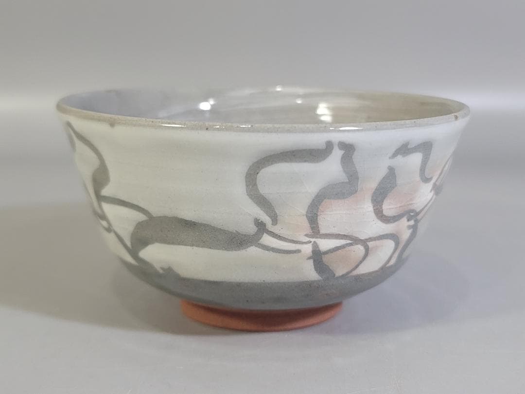 茶道具 香雲造 六瓢絵 数茶碗 共箱 DT332