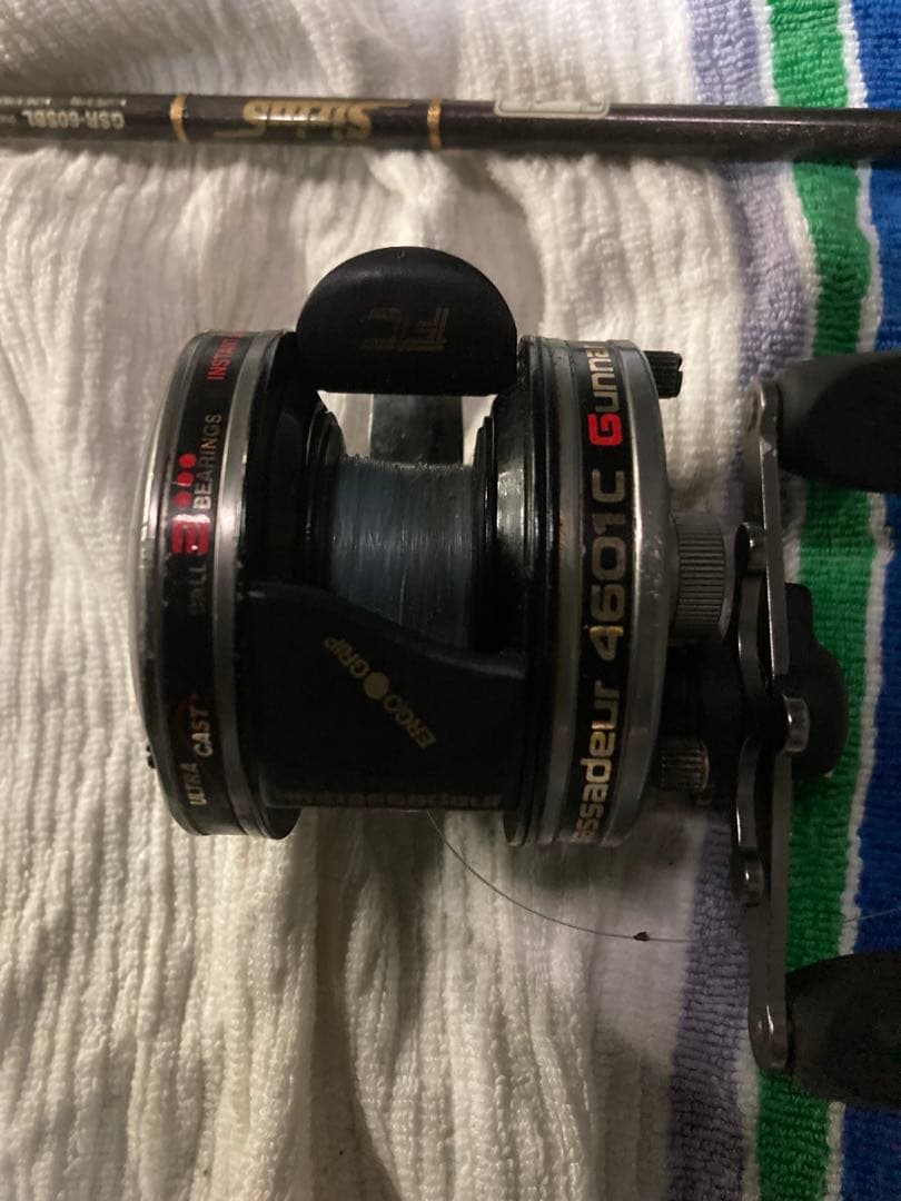 4601c 左巻きアブガルシア　アンバサダーベイトリール　箱無