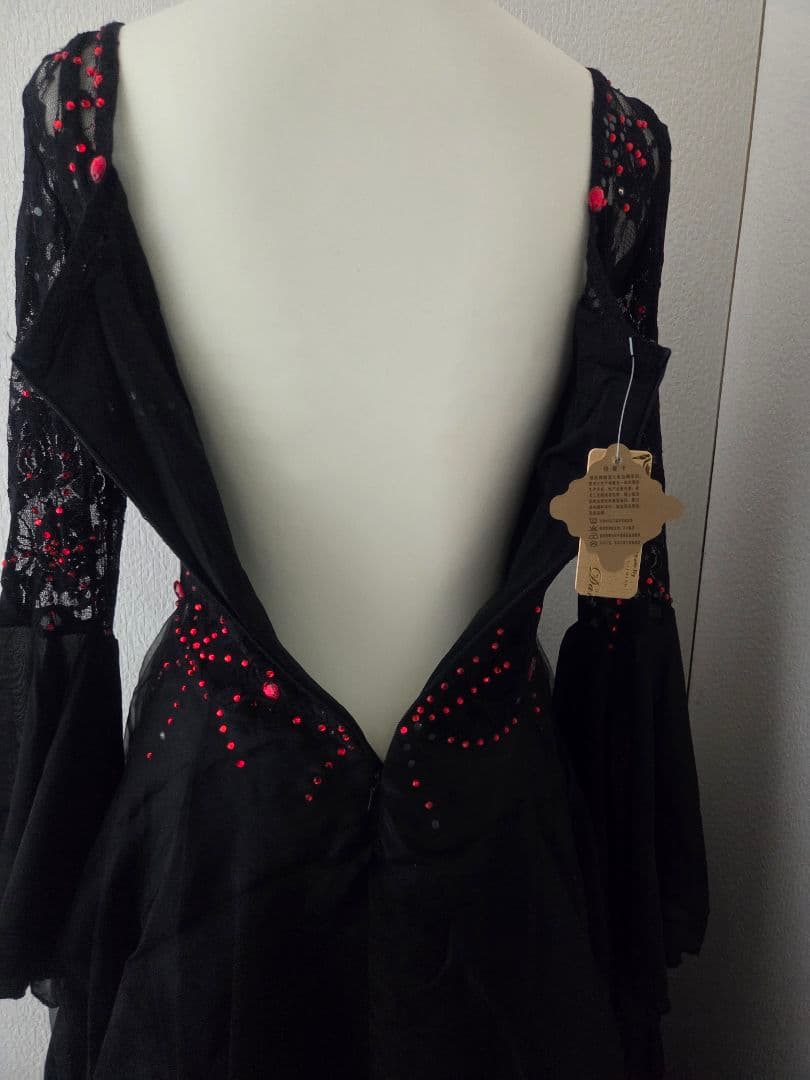 スタンダードドレス ブラック ボールルーム 社交ダンス