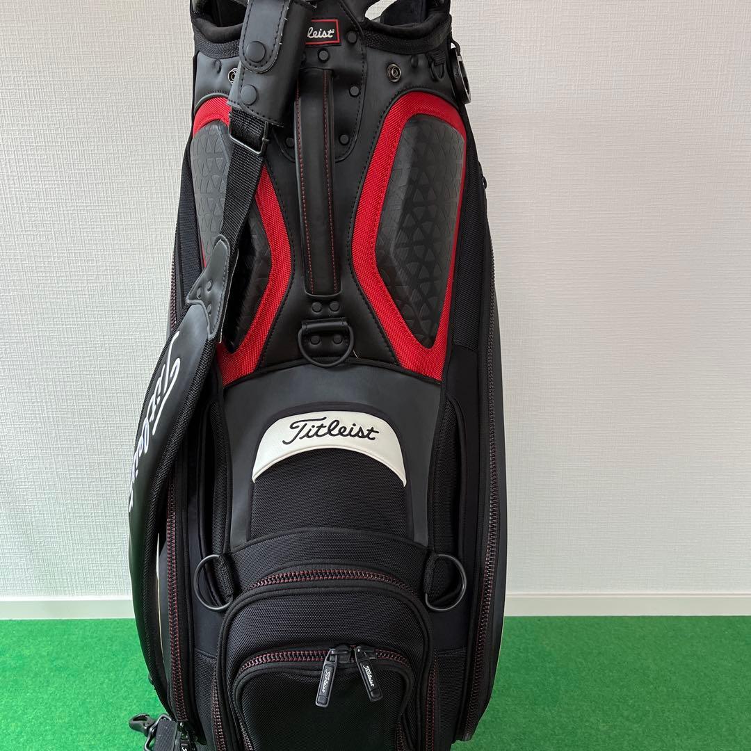 ⭐︎いと☆Titleist キャディバッグ 黒/白/赤
