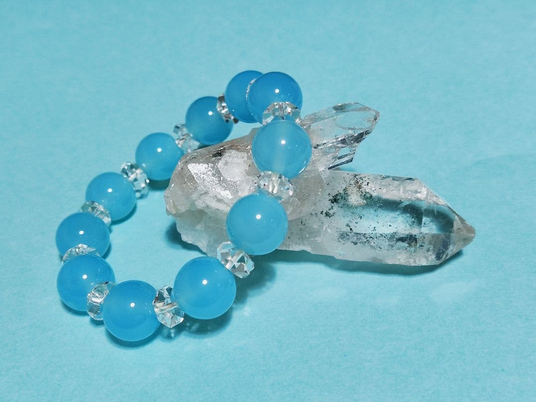 パワーストーン　天然石　ガーデンクリスタル　キーパー入り　64g　No.923