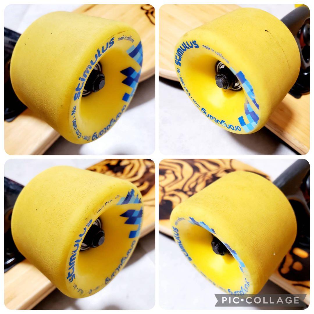 【良品】LOADED BHANGRA FLEX2 ロングスケートボード