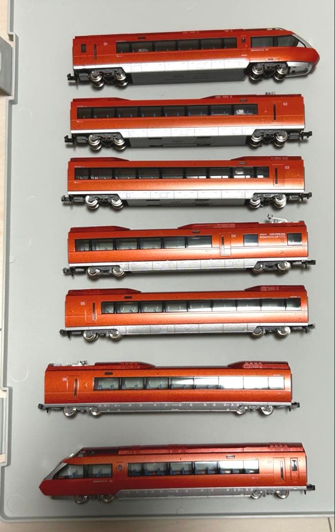 TOMIX98744小田急ロマンスカー70000系GSE第2編成未走行