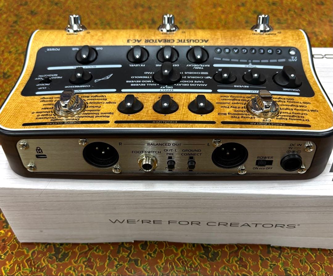 ZOOM AC-3 アコースティックエフェクター