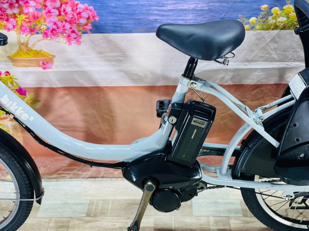 超特価！BIKKE ビッケ⭐️人気ブリヂストン子供乗せ電動アシスト自転Y3160