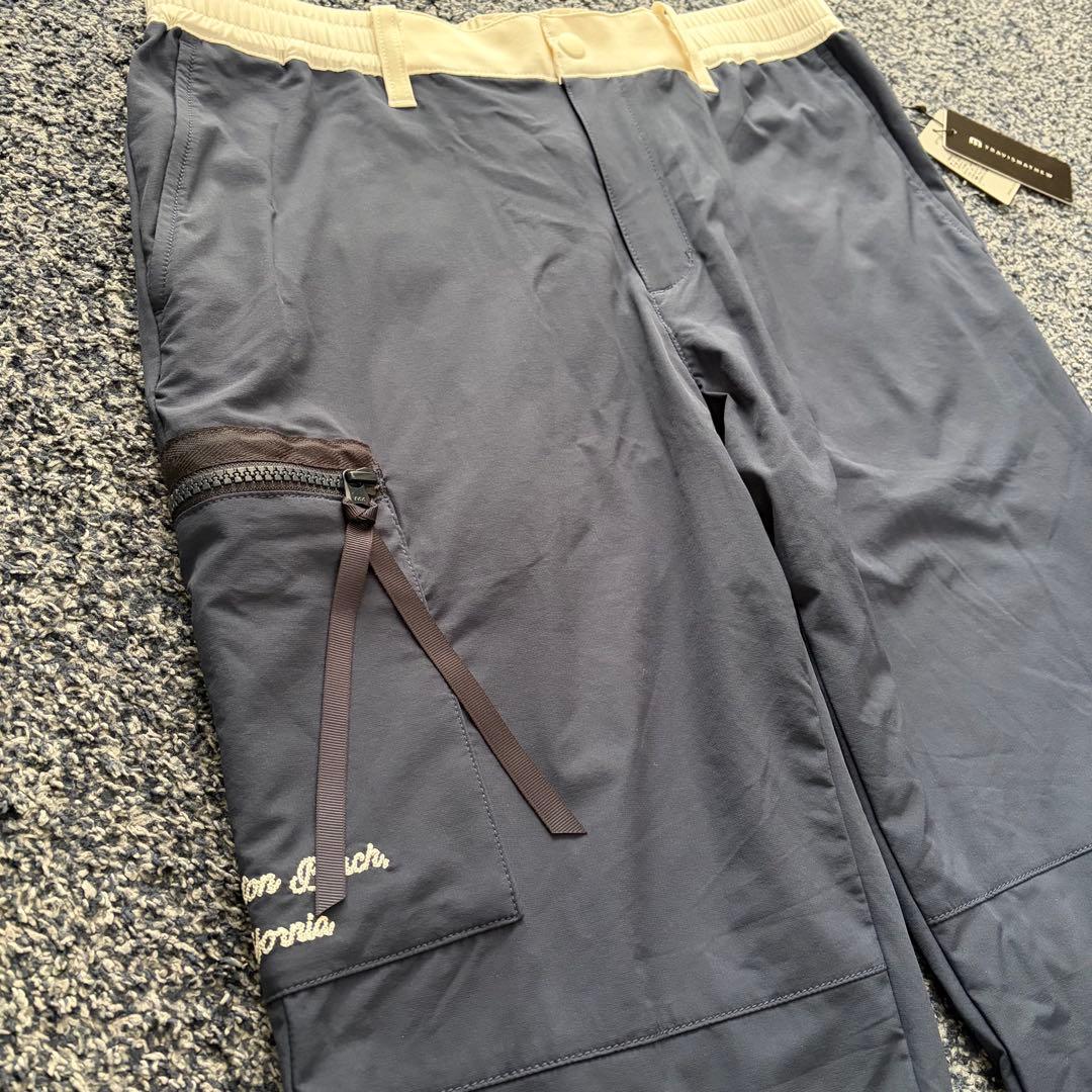 【未使用・タグ付】トラヴィスマシュー　ストレッチ　ジョガーパンツ　ネイビー　M