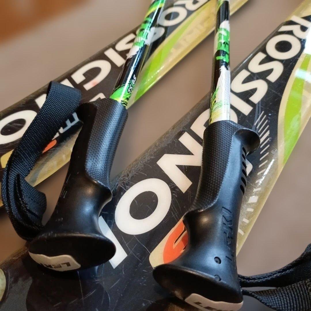 値下げ【高学年用】ROSSIGNOL スキー4点セット130