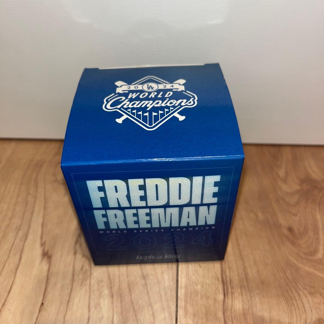 Freddie Freeman 2024 ワールドチャンピオンレプリカリング