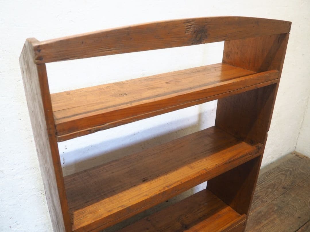 1260 ヴィンテージ　オープンラック　飾り棚　収納棚　本棚　レトロ　店舗什器