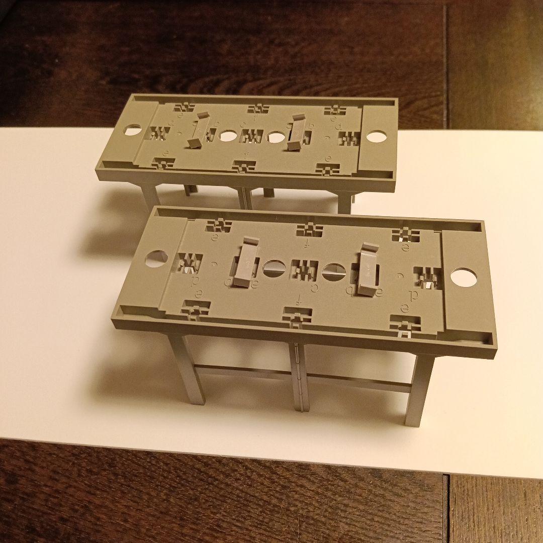 TOMIX 複線高架線路／複線高架橋脚・レンガ橋脚／複線架線柱・鉄骨型まとめ売り