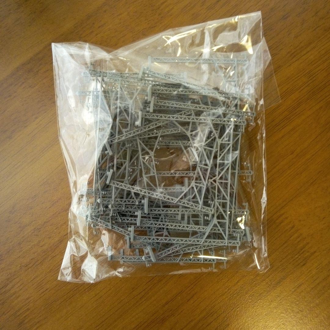 TOMIX 複線高架線路／複線高架橋脚・レンガ橋脚／複線架線柱・鉄骨型まとめ売り