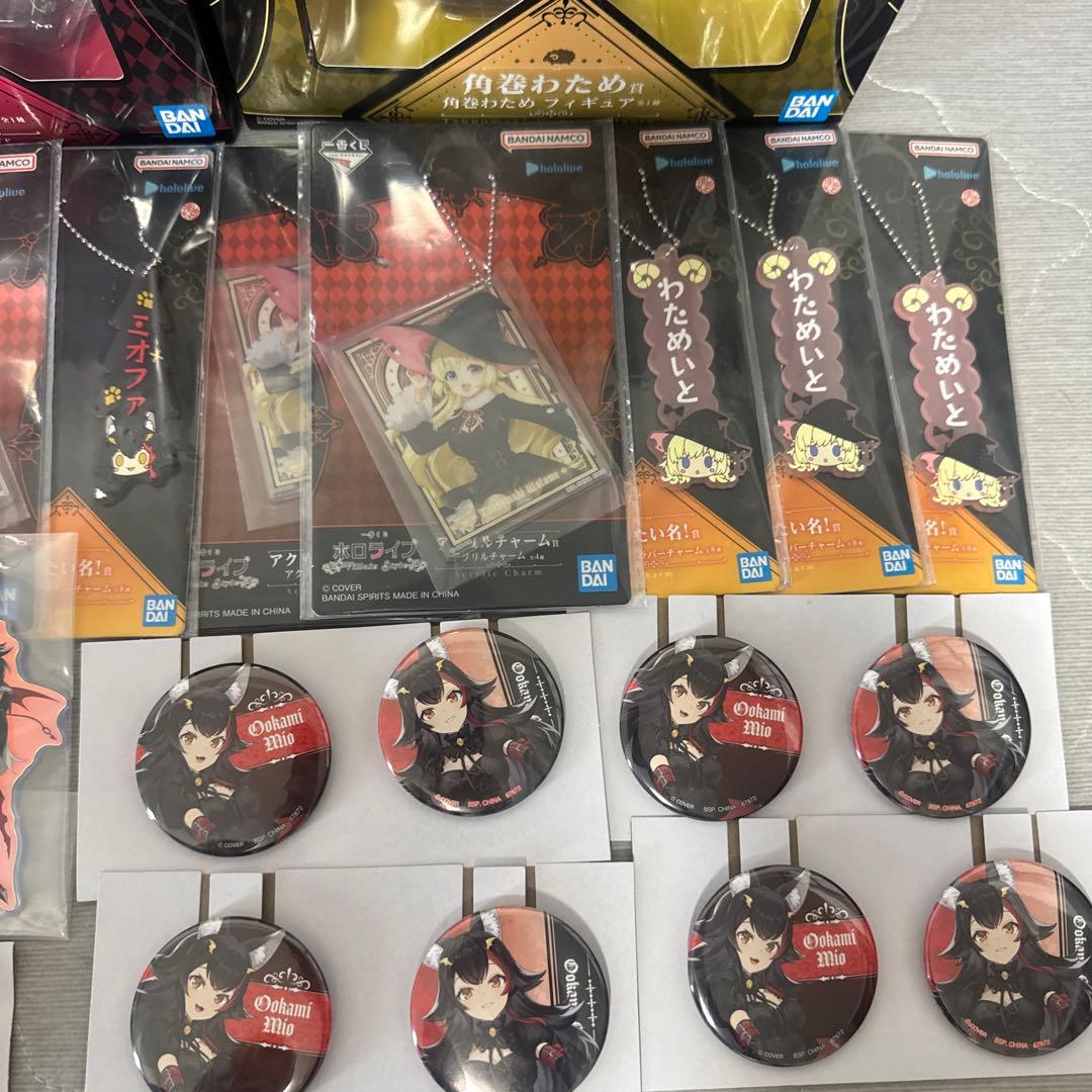 一番くじ ホロライブ Villain Style 犬神ミオ 角巻わため 下位賞