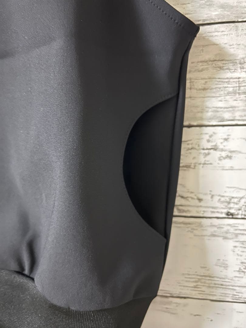 レディースゴルフウェア　セットアップ　ベスト　スカート　Lサイズ ブラック　秋服