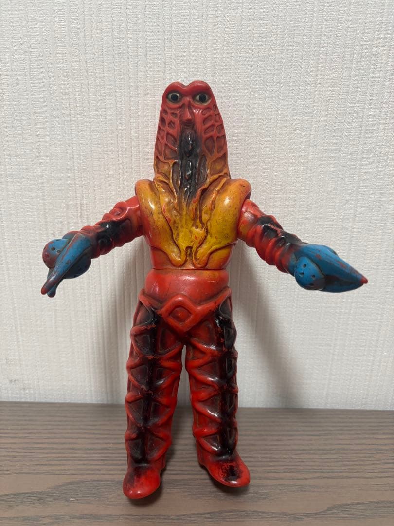 当時物☆☆ ブルマァク ゴドラ星人 ソフビ