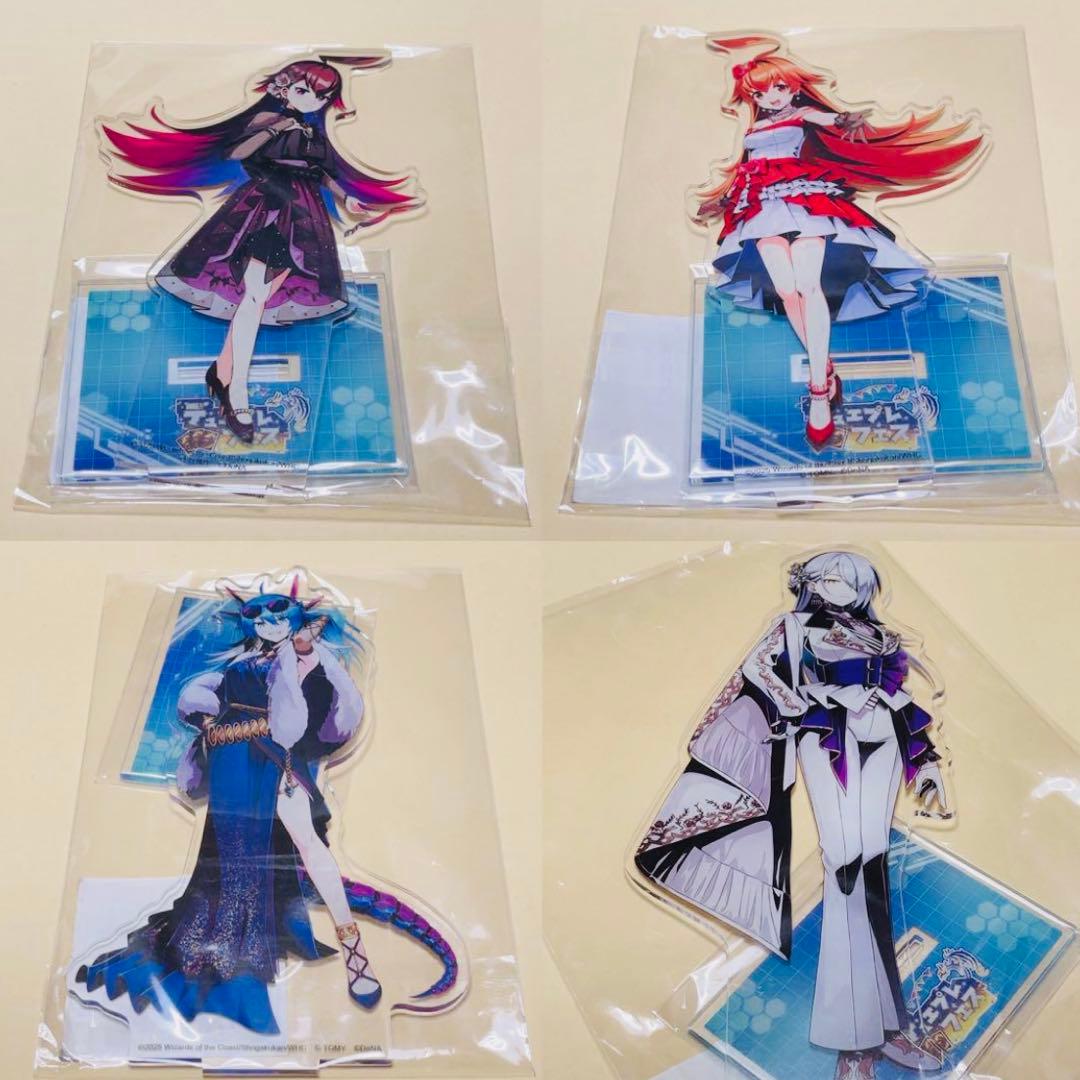 デュエプレフェス　アクリルスタンド　ルピコ　ダピコ　Q.E.D. ウェディング