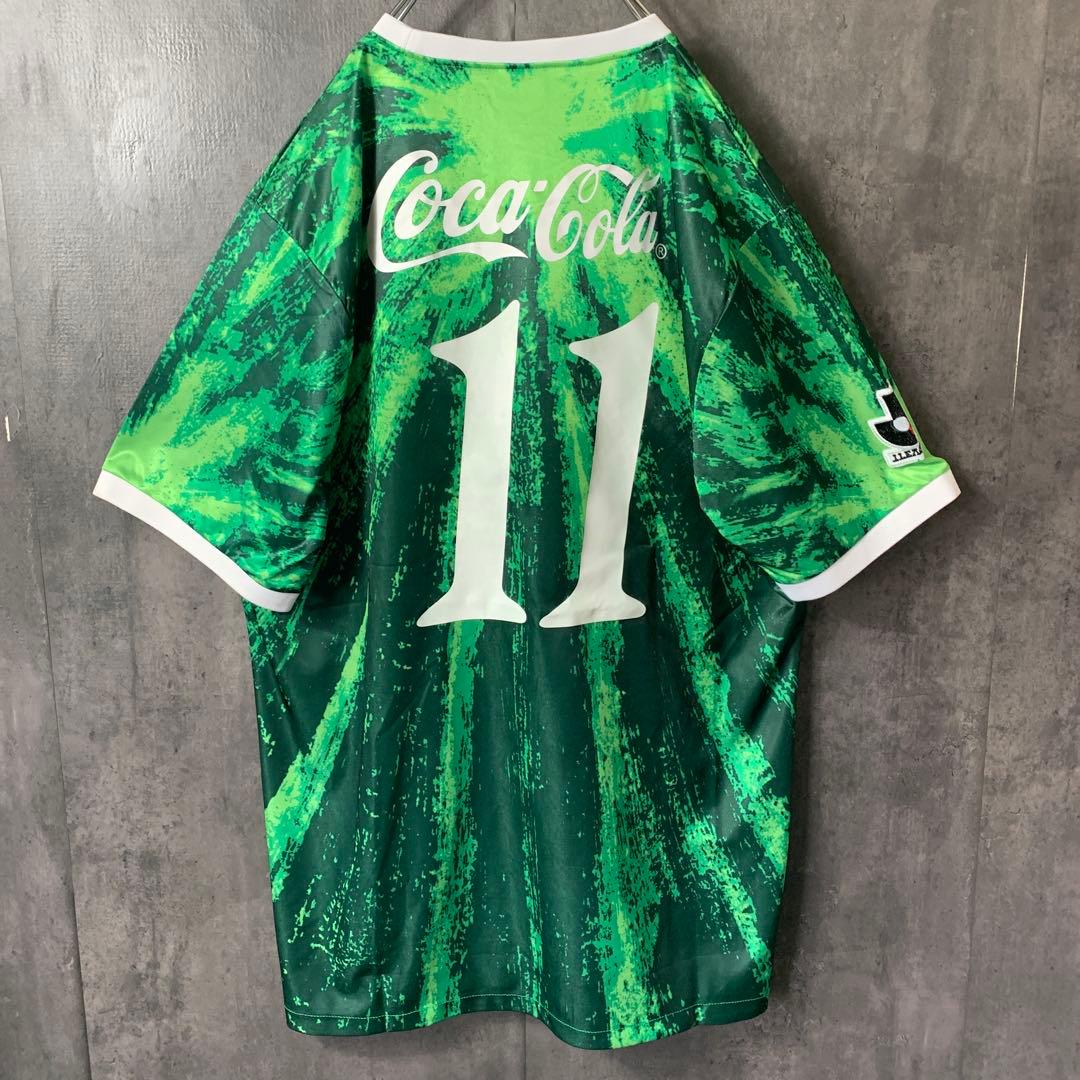 【★三浦カズ】 古着 ヴェルディ 94 ユニフォーム L 希少 vintage