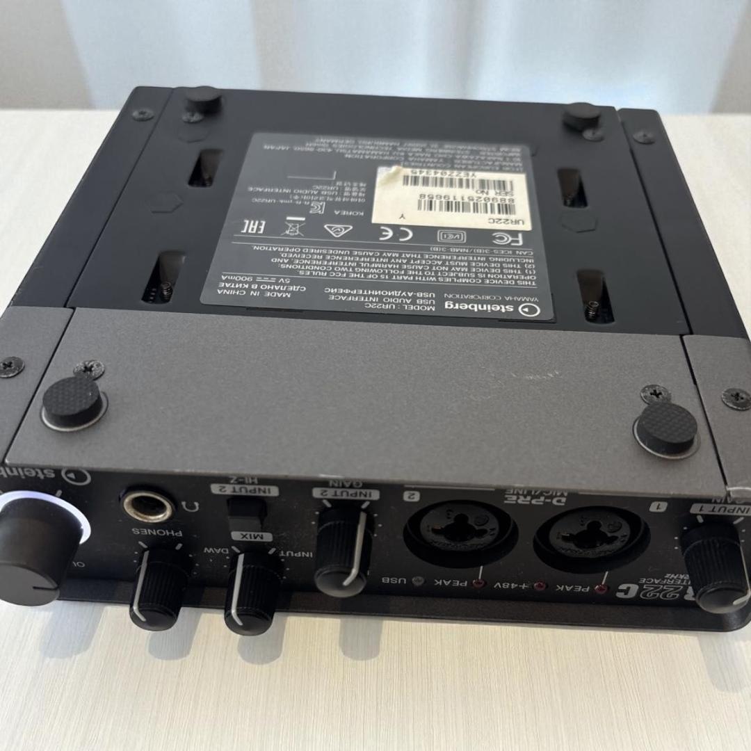 【動作品】steinberg ur22c オーディオインターフェイス