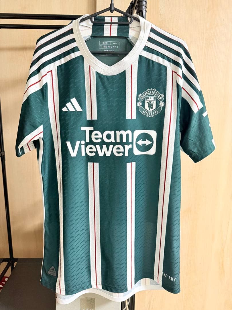 23-24 マンチェスター・ユナイテッド アウェイオーセンティックユニフォーム