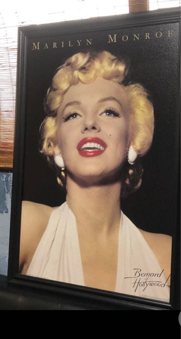 巨大ポスターアート　マリリン・モンロー　写真家　バーナード オブ ハリウッド撮影