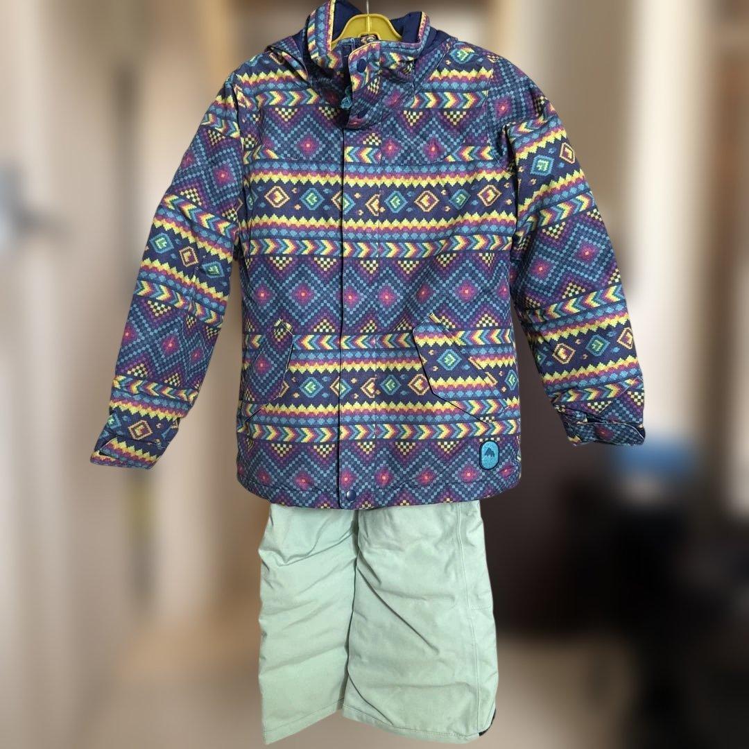 スキーウェア上下セット 上着MサイズパンツSサイズ(バラ売り可)