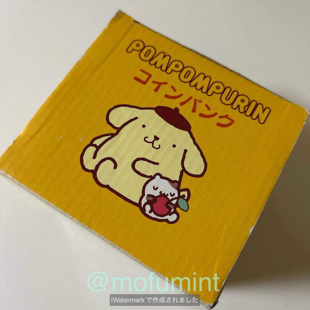 新品 ポムポムプリン バンク 貯金箱 陶器製 サンリオ 2015年