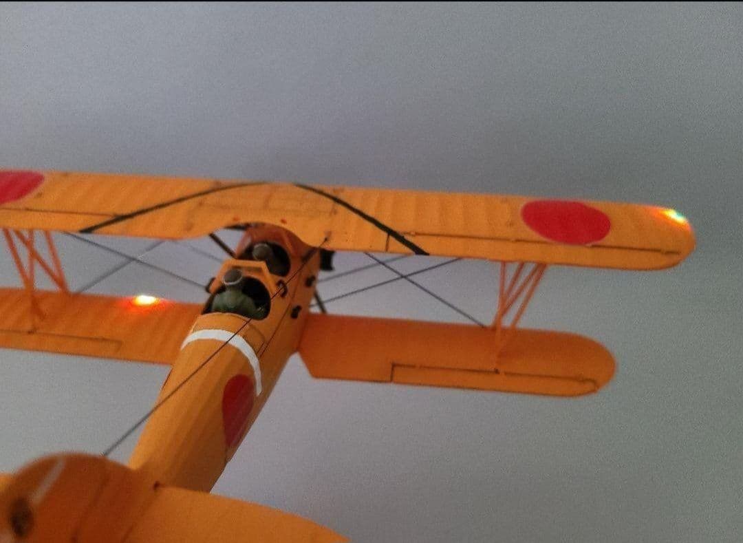 tomoya 九五式一型中間練習機(赤とんぼ)リアル モーターライズ完成品