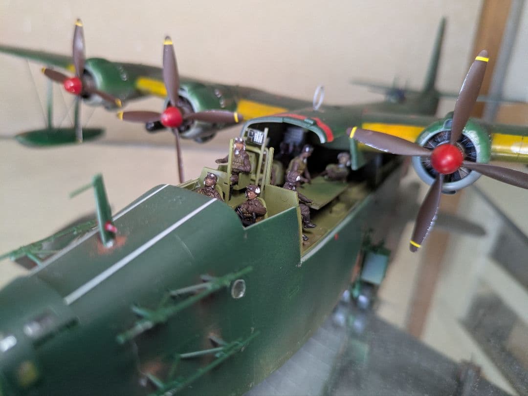 ハセガワ1/72完成品『二式大艇12型』