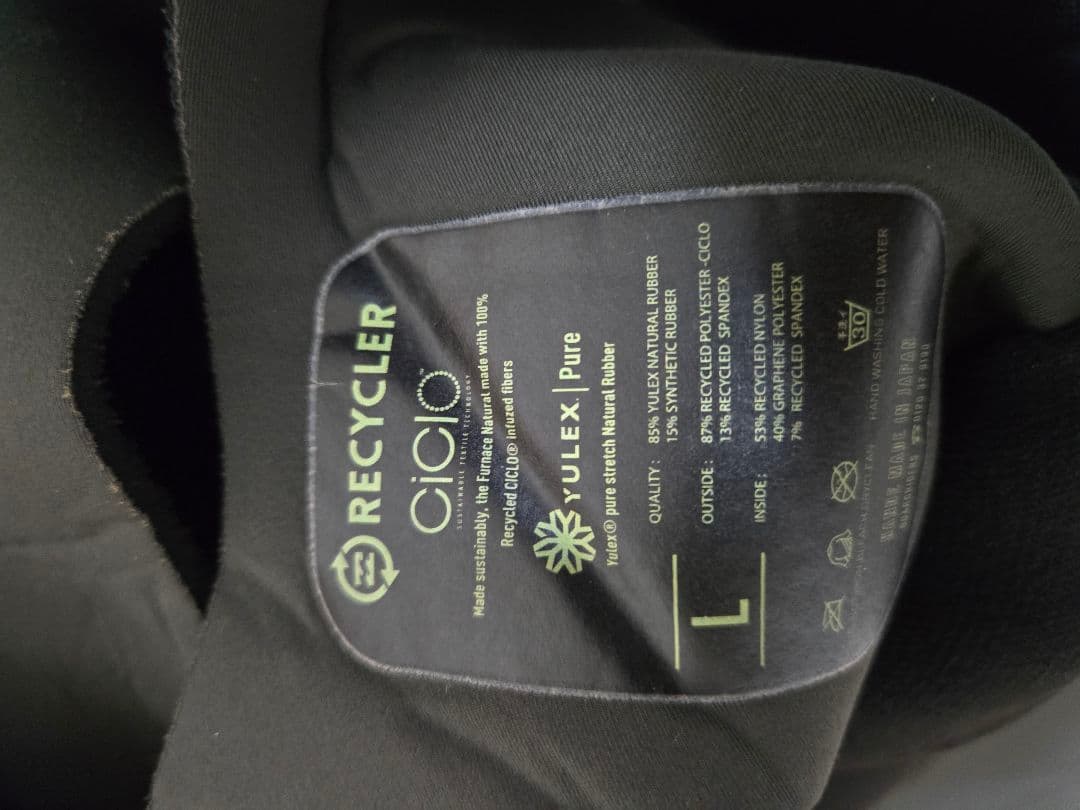 Billabong セミドライ　5mm 吊しLサイズ