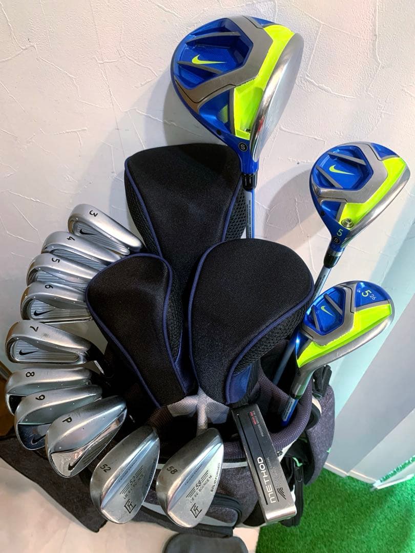豪華　良品　ナイキ　ヴェイパーフライ　ゴルフクラブ フルセット　スポーツカート