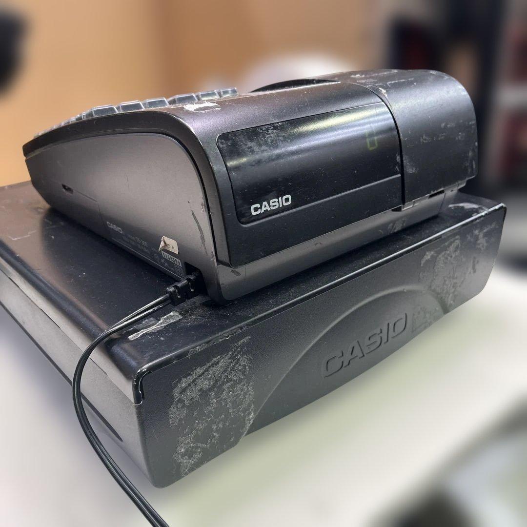6816 【動作確認・初期化済み】 CASIO TE-300 電子レジスター