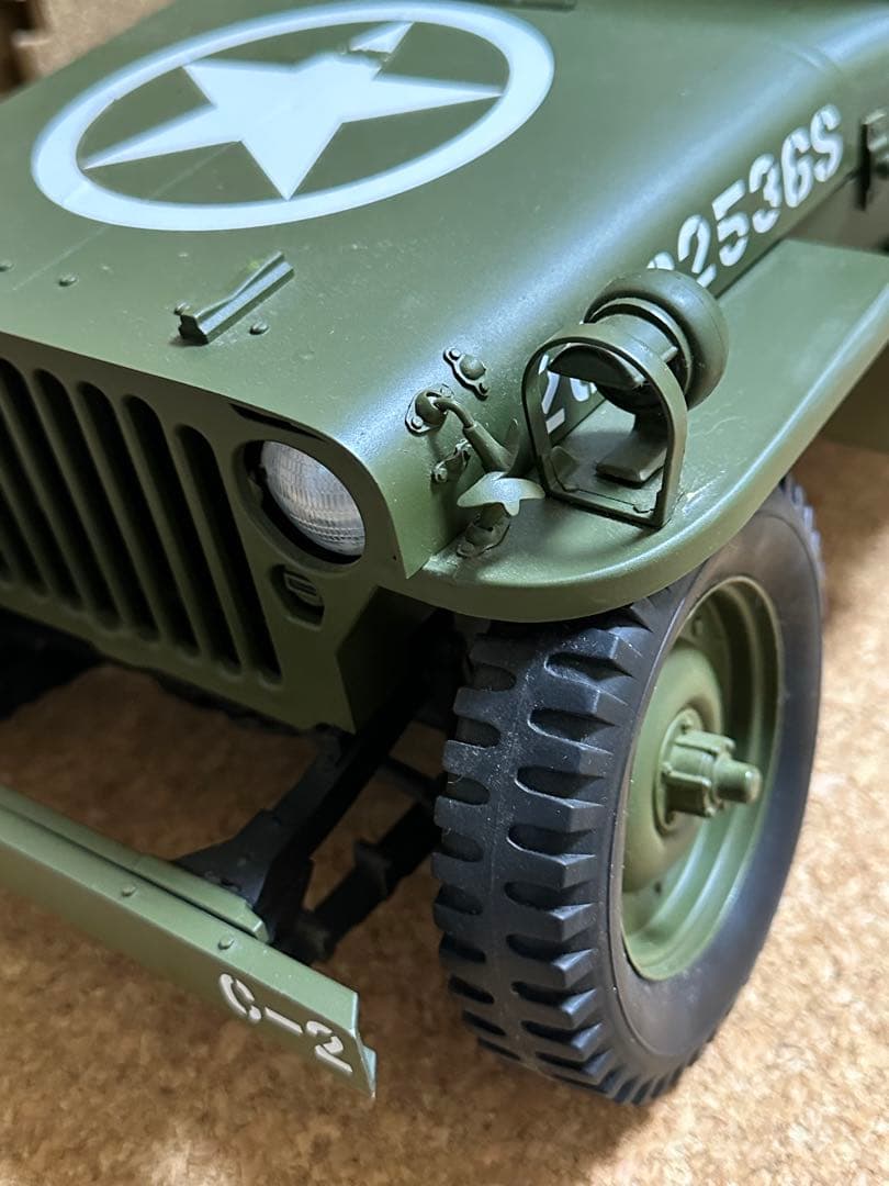 ドラゴンモデルズ製　Jeep ジープ 1/6軍用ウィリスMB ジャンク品