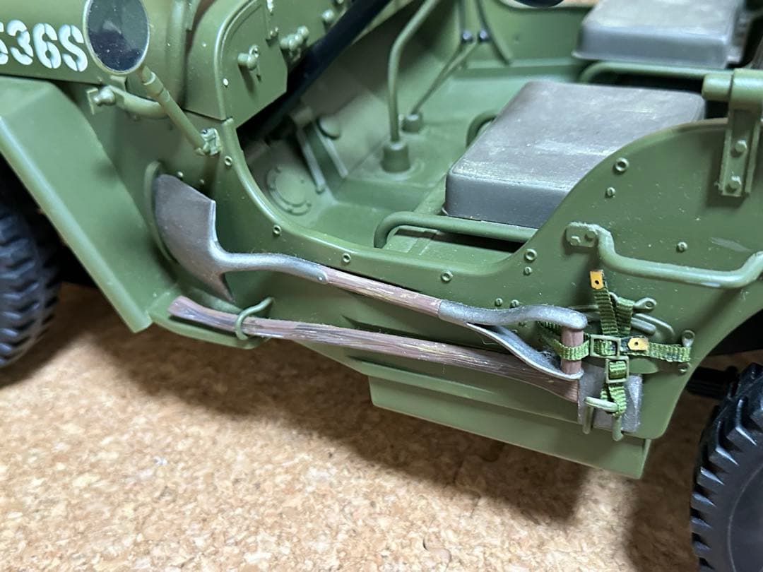 ドラゴンモデルズ製　Jeep ジープ 1/6軍用ウィリスMB ジャンク品